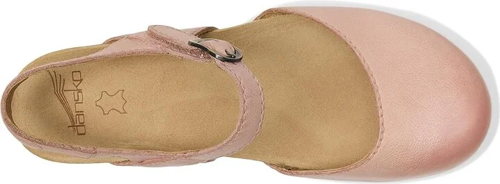 Dansko Tiffani Women's Shoes Pink : EU 36 (US Women's 5.5-6) Regular, Leather - Image 2