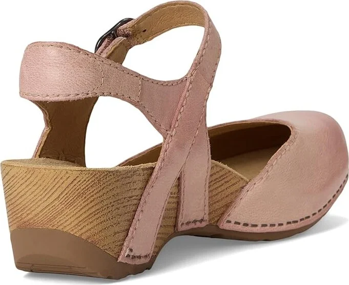 Dansko Tiffani Women's Shoes Pink : EU 36 (US Women's 5.5-6) Regular, Leather - Image 4