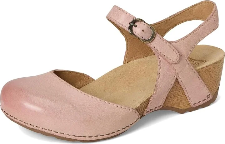 Dansko Tiffani Women's Shoes Pink : EU 36 (US Women's 5.5-6) Regular, Leather - Image 5