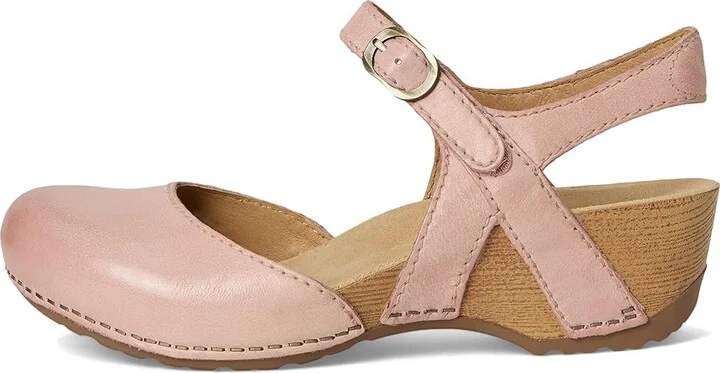Dansko Tiffani Women's Shoes Pink : EU 36 (US Women's 5.5-6) Regular, Leather - Image 6