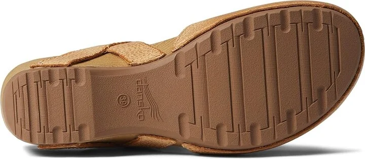 Dansko Tiffani Women's Shoes Tan Milled Burnished : EU 38 (US Women's 7.5-8) Regular, Leather - Image 3