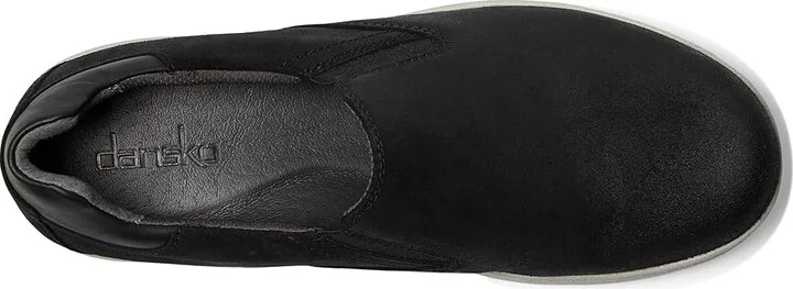 Dansko Trent Men's Slippers Black Burnished Suede : EU 46 (US Men's 12.5-13) Regular, Leather - Image 2