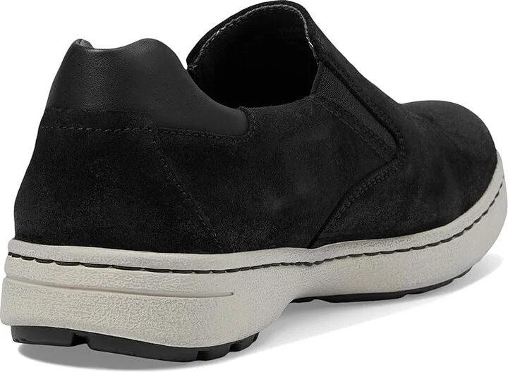 Dansko Trent Men's Slippers Black Burnished Suede : EU 46 (US Men's 12.5-13) Regular, Leather - Image 4