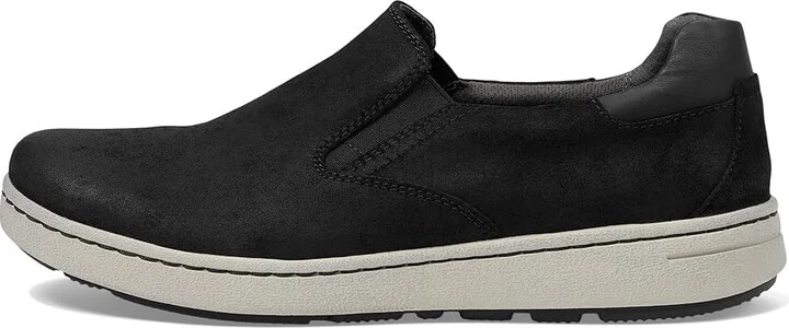 Dansko Trent Men's Slippers Black Burnished Suede : EU 46 (US Men's 12.5-13) Regular, Leather - Image 6