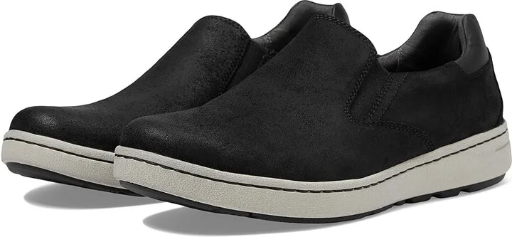 Black Burnished Suede