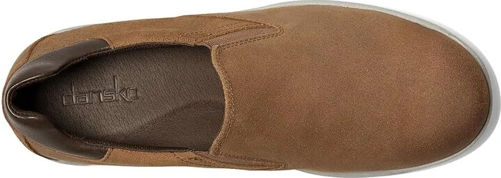 Dansko Trent Men's Slippers Brown Burnished Suede : EU 44 (US Men's 10.5-11) Regular, Leather - Image 2