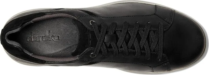 Dansko Trevor Men's Slippers Black Burnished Calf : EU 45 (US Men's 11.5-12) Regular, Leather/Rubber/Textile - Image 2