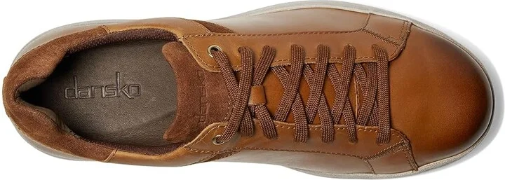 Dansko Trevor Men's Slippers Tan Burnished Calf : EU 47 (US Men's 13.5-14) Regular, Leather/Rubber/Textile - Image 2
