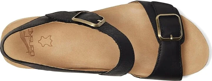 Dansko Trinity Women's Sandals Black : EU 41 (US Women's 10.5-11) Regular, Leather - Image 2