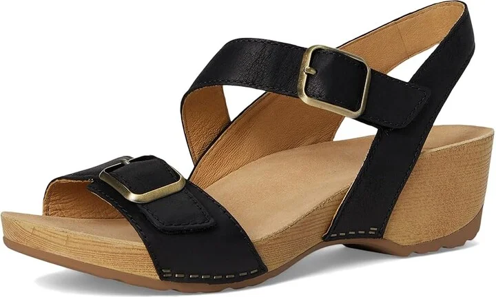 Dansko Trinity Women's Sandals Black : EU 41 (US Women's 10.5-11) Regular, Leather - Image 5