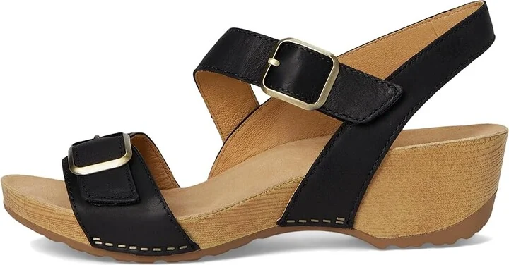 Dansko Trinity Women's Sandals Black : EU 41 (US Women's 10.5-11) Regular, Leather - Image 6