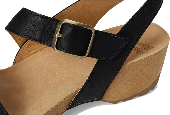 Dansko Trinity Women's Sandals Black : EU 41 (US Women's 10.5-11) Regular, Leather - Image 7