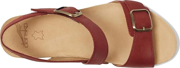 Dansko Trinity Women's Sandals Cayenne : EU 39 (US Women's 8.5-9) Regular, Leather - Image 2