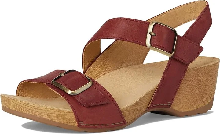 Dansko Trinity Women's Sandals Cayenne : EU 39 (US Women's 8.5-9) Regular, Leather - Image 5
