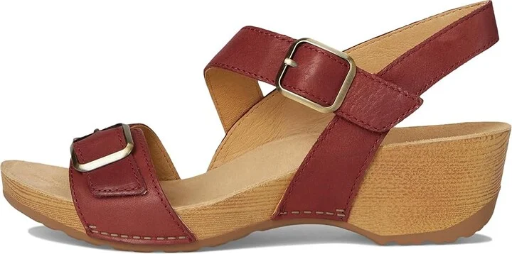 Dansko Trinity Women's Sandals Cayenne : EU 39 (US Women's 8.5-9) Regular, Leather - Image 6