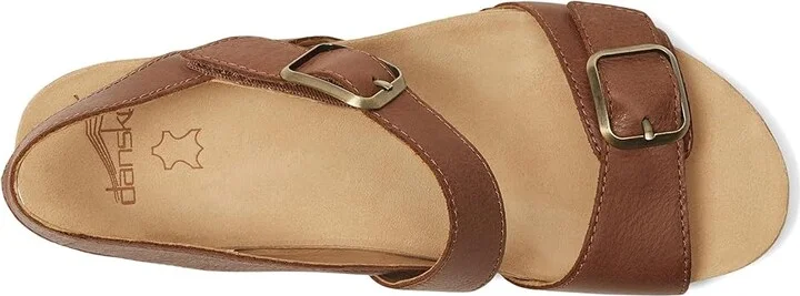 Dansko Trinity Women's Sandals Tan : EU 39 (US Women's 8.5-9) Regular, Leather - Image 2