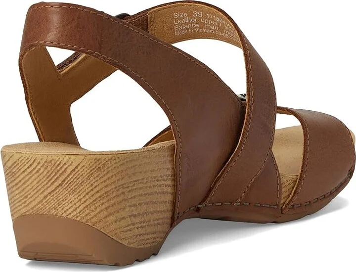 Dansko Trinity Women's Sandals Tan : EU 39 (US Women's 8.5-9) Regular, Leather - Image 4