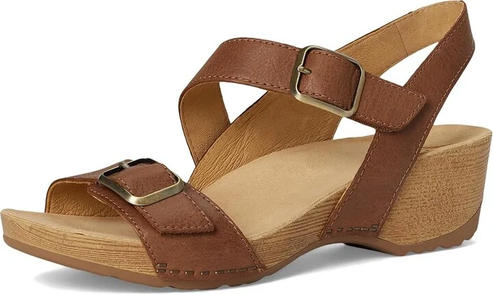 Dansko Trinity Women's Sandals Tan : EU 39 (US Women's 8.5-9) Regular, Leather - Image 5