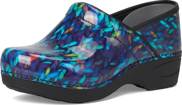 Dansko XP 2.0 Women's Shoes Blue Knit Patent : EU 39 (US Women's 8.5-9) Regular, Patent Leather - Image 5