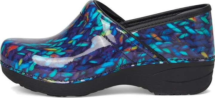 Dansko XP 2.0 Women's Shoes Blue Knit Patent : EU 39 (US Women's 8.5-9) Regular, Patent Leather - Image 6