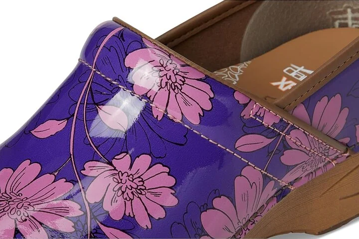 Dansko XP 2.0 Women's Shoes Purple Bloom Patent : EU 37 (US Women's 6.5-7) Regular, Patent Leather - Image 7