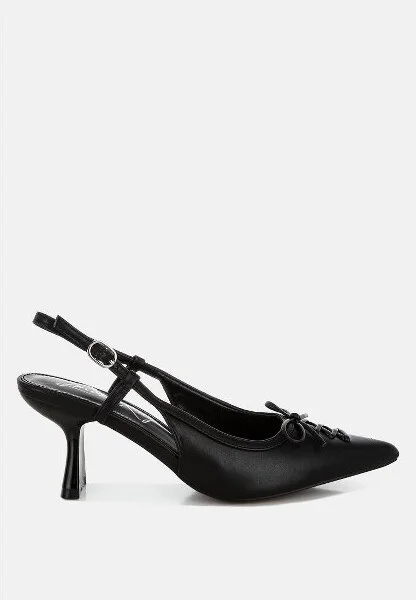 Danvers Kitten Heel Pointy Slingbacks Women