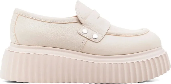 Dany platform-sole loafers