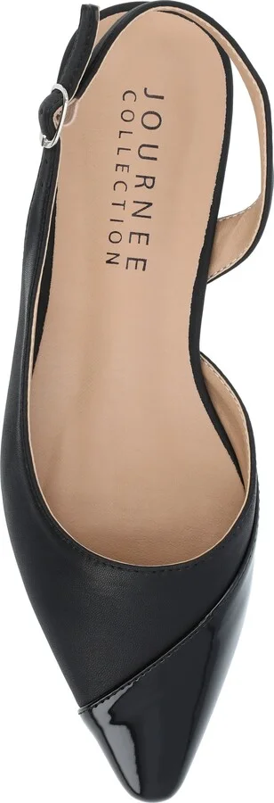 Daphnne Cap Toe Slingback Flat - Image 5