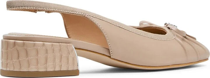 Dara Slingback Square Toe Pump - Image 10