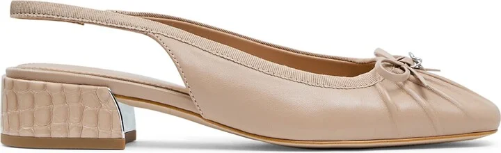 Dara Slingback Square Toe Pump - Image 11