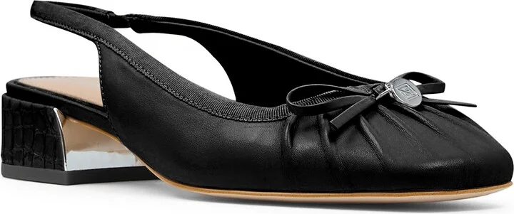 Dara Slingback Square Toe Pump