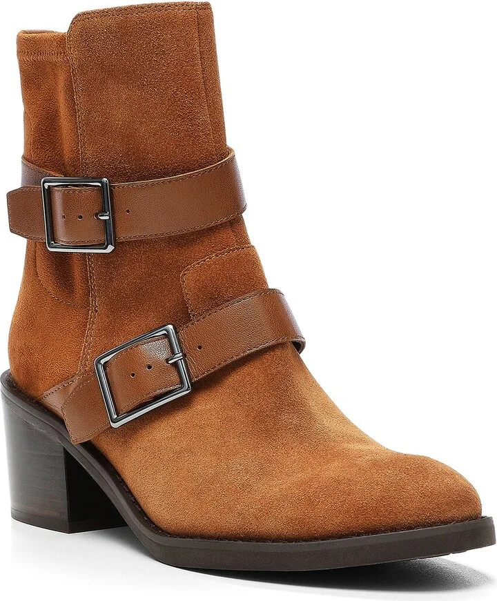 Darby Leather & Suede Bootie