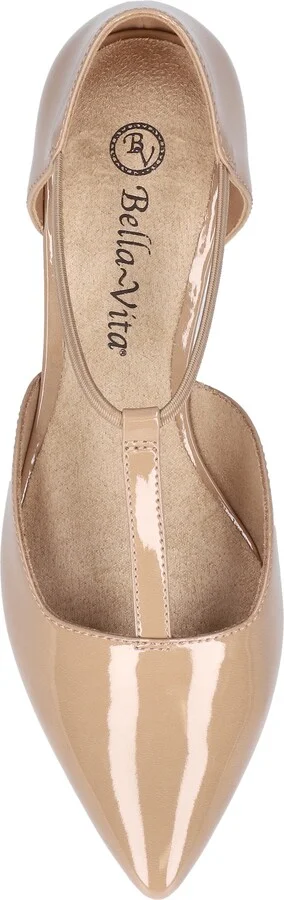 Darby Pointed Toe T-Strap Flat - Image 4