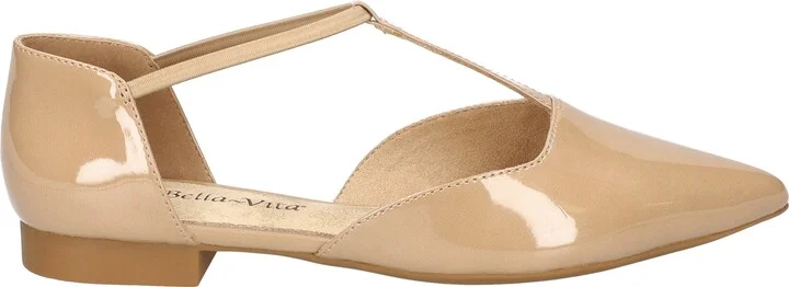 Darby Pointed Toe T-Strap Flat - Image 7