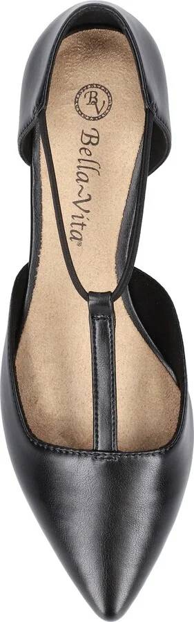 Darby Pointed Toe T-Strap Flat - Image 11
