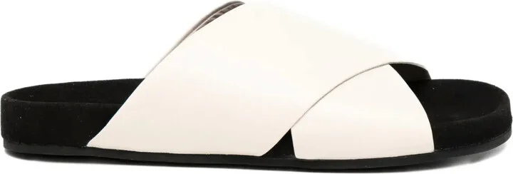 Darcie II leather slide
