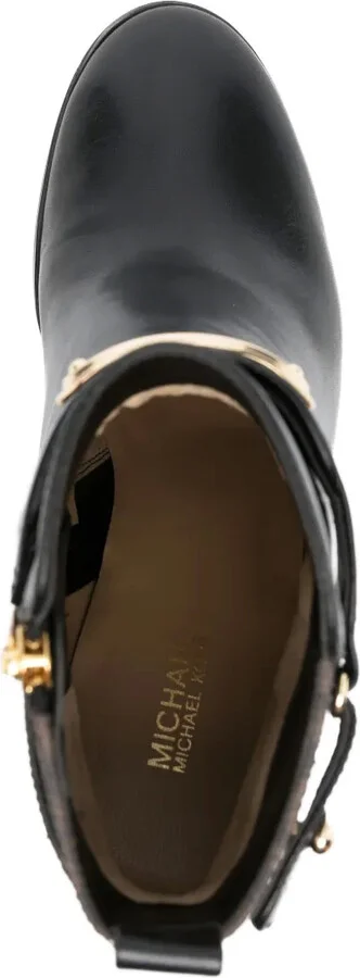 Darcy 95mm ankle leather boots - Image 4