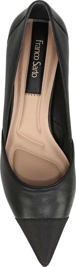 Darcy Pointed Toe Kitten Heel Pump - Image 5