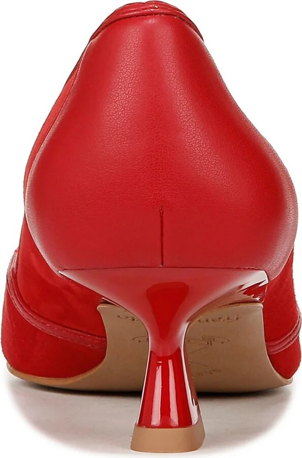 Darcy Pointed Toe Kitten Heel Pump - Image 11