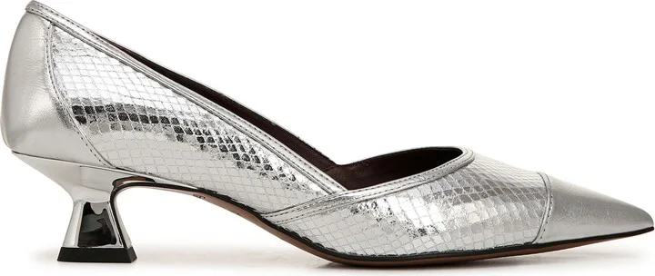 Darcy Pointed Toe Kitten Heel Pump - Image 3