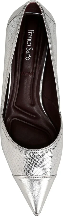 Darcy Pointed Toe Kitten Heel Pump - Image 5