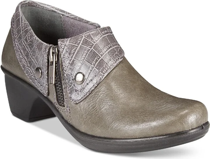Darcy Womens Faux Leather Slip On Shooties