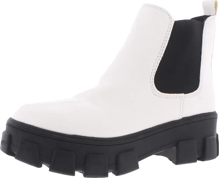 Darielle Womens Padded Insole Platform Ankle Boots