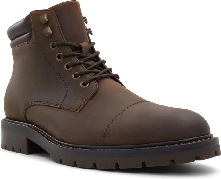 Darionn Waterproof Lace-Up Cap Toe Boot