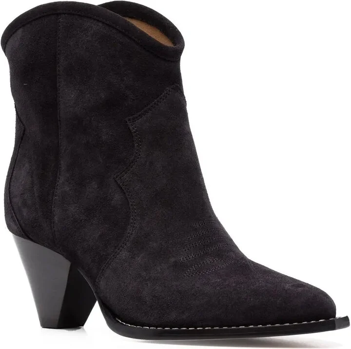 Darizo pointed-toe suede boots - Image 2