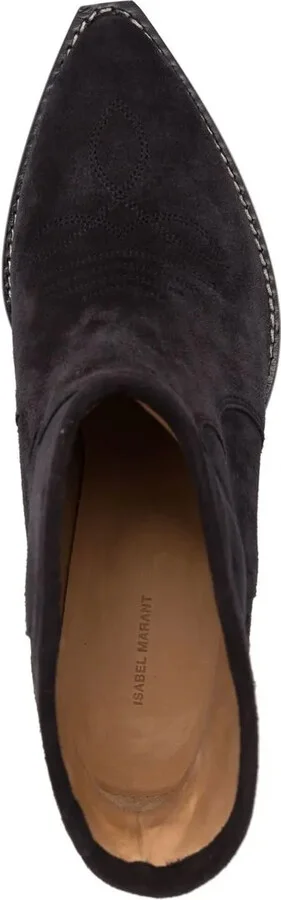 Darizo pointed-toe suede boots - Image 4
