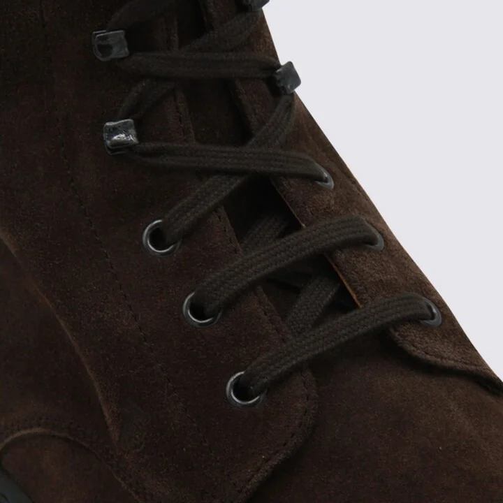 Dark Brown Leather Boots - Image 4