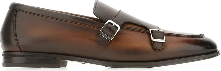 Dark Brown Leather Loafers
