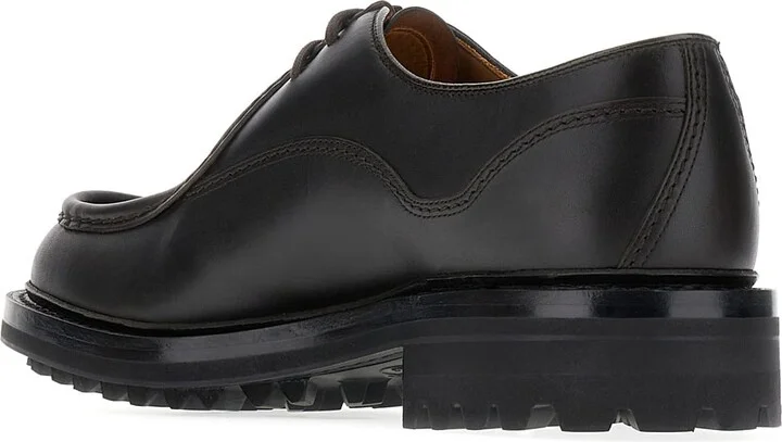 Dark Brown Leather Lymington Lace-up Shoes - Image 3