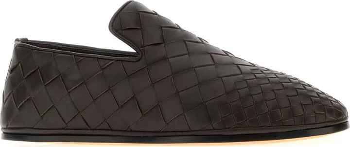 Dark Brown Leather Sunday Slippers - Image 2